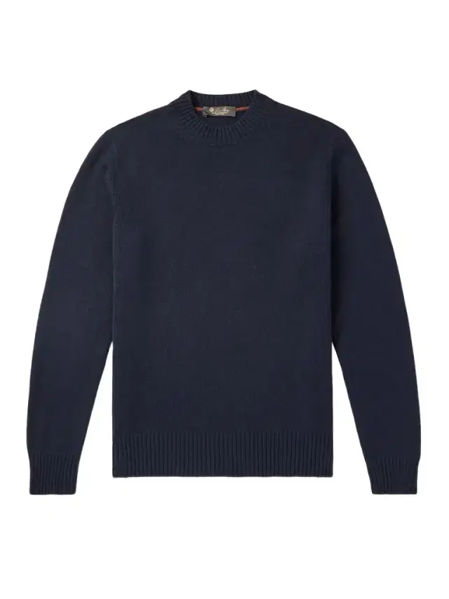 Loro Piana Parksville Baby Cashmere Sweater - Men