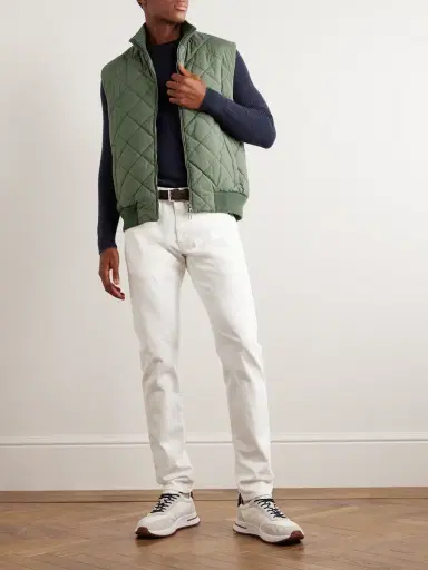 Loro Piana Ampay Quilted WindWish™ Gilet - Men | Thumbnail 2