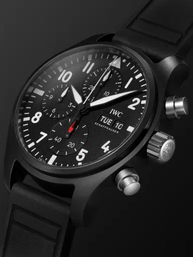 IWC SCHAFFHAUSEN Pilot's Watch Automatic Chronograph Ceramic Watch, Ref. IW389401 - Men | Thumbnail 3 IWC SCHAFFHAUSEN Pilot's Watch Automatic Chronograph Ceramic Watch, Ref. IW389401 - Men | Thumbnail 3