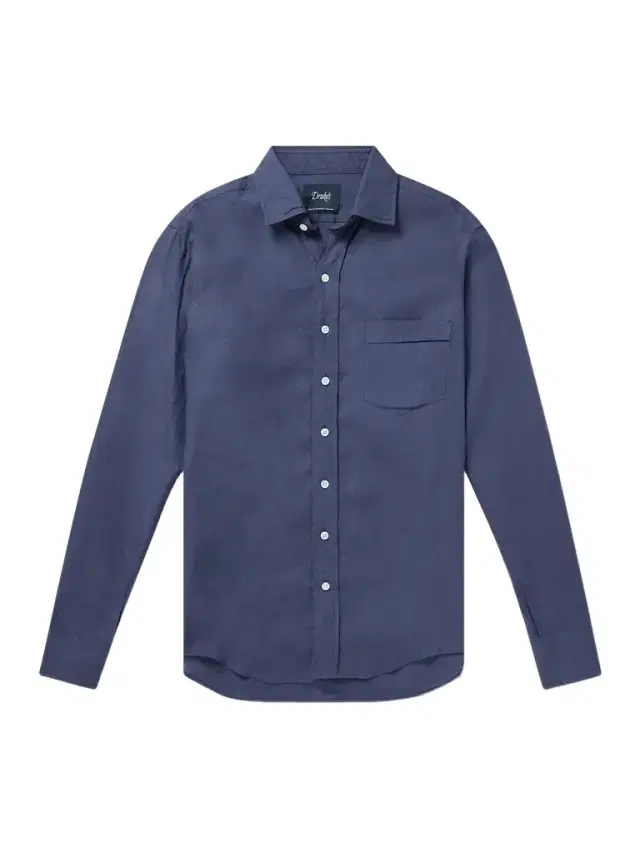 Drake's Crinkled Linen-Gauze Shirt - Men