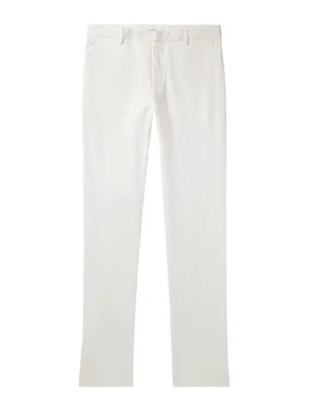 Zegna Slim-Fit Straight-Leg Stretch-Cotton Twill Trousers - Men