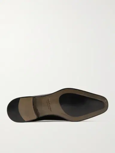 Manolo Blahnik Snowdon Whole-Cut Glossed-Leather Oxford Shoes - Men | Thumbnail 3 Manolo Blahnik Snowdon Whole-Cut Glossed-Leather Oxford Shoes - Men | Thumbnail 3