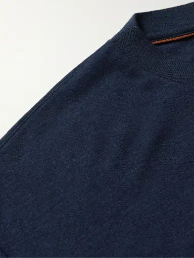 Loro Piana Philion Cashmere and Silk-Blend Jersey T-Shirt - Men | Thumbnail 4