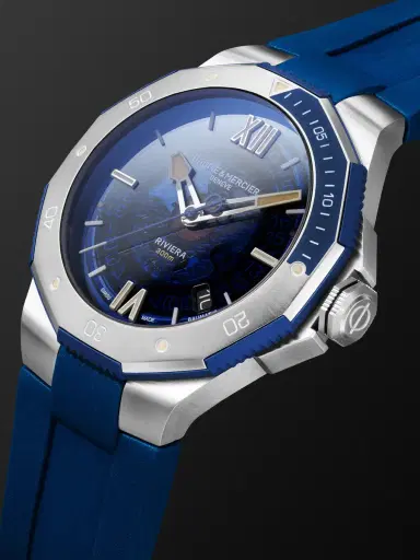 Baume & Mercier Riviera Automatic Stainless Steel Watch, Ref. 10716 - Men | Thumbnail 2 Baume & Mercier Riviera Automatic Stainless Steel Watch, Ref. 10716 - Men | Thumbnail 2