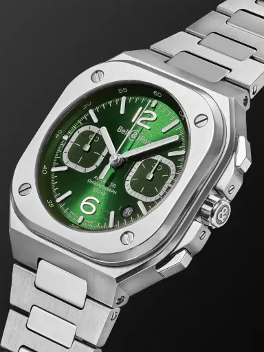 Bell & Ross BR 05 Automatic Chronograph Stainless Steel Watch, Ref. BR05C-GN-ST/SST - Men | Thumbnail 4 Bell & Ross BR 05 Automatic Chronograph Stainless Steel Watch, Ref. BR05C-GN-ST/SST - Men | Thumbnail 4