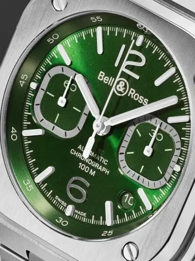 Bell & Ross BR 05 Automatic Chronograph Stainless Steel Watch, Ref. BR05C-GN-ST/SST - Men | Thumbnail 6 Bell & Ross BR 05 Automatic Chronograph Stainless Steel Watch, Ref. BR05C-GN-ST/SST - Men | Thumbnail 6