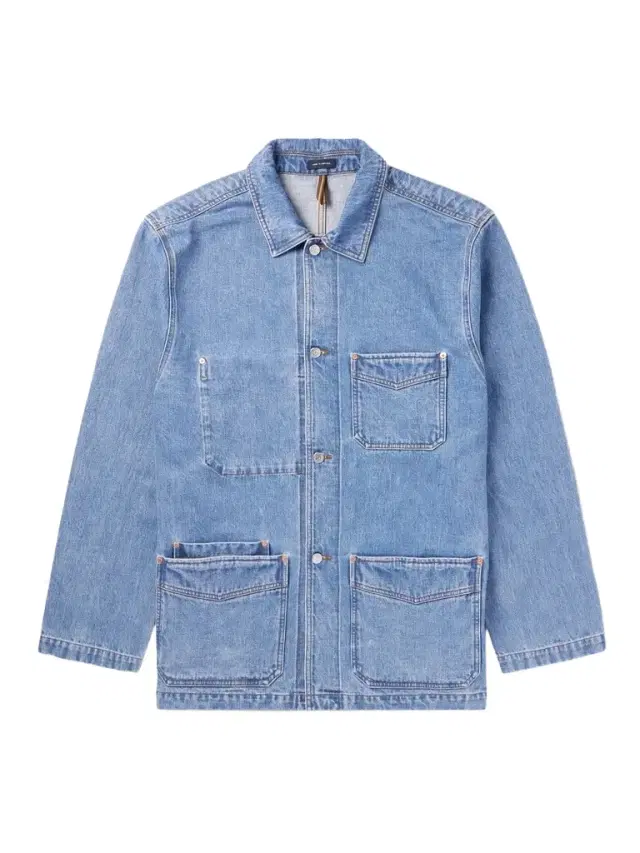 Drake's Selvedge Denim Jacket - Men