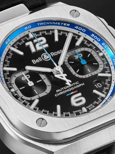Bell & Ross BR 05 Alpine Automatic Chronograph Stainless Steel Watch, Ref. BR05C-A523-ST/SCA - Men | Thumbnail 6 Bell & Ross BR 05 Alpine Automatic Chronograph Stainless Steel Watch, Ref. BR05C-A523-ST/SCA - Men | Thumbnail 6