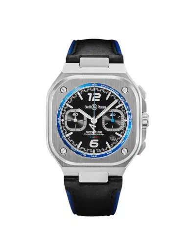 Bell & Ross BR 05 Alpine Automatic Chronograph Stainless Steel Watch, Ref. BR05C-A523-ST/SCA - Men | Thumbnail 1 Bell & Ross BR 05 Alpine Automatic Chronograph Stainless Steel Watch, Ref. BR05C-A523-ST/SCA - Men | Thumbnail 1