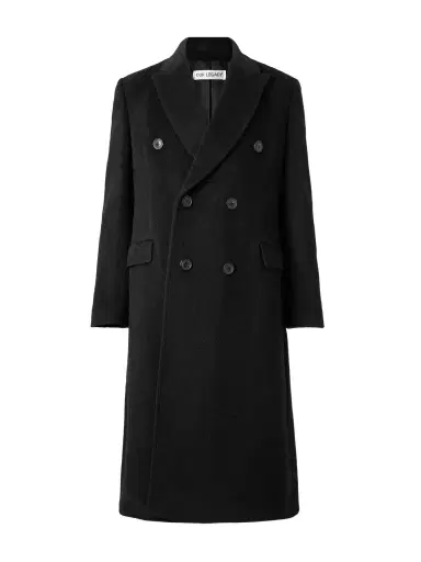 Our Legacy Whale Double-Breasted Mohair-Blend Coat - Men | Thumbnail 1 Our Legacy Whale Double-Breasted Mohair-Blend Coat - Men | Thumbnail 1
