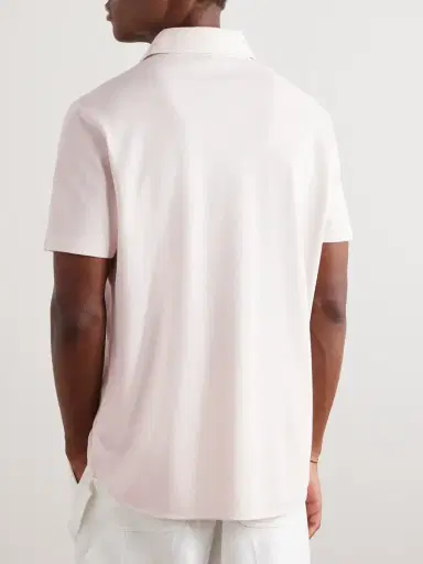 Loro Piana Cotton-Piqué Polo Shirt - Men | Thumbnail 4 Loro Piana Cotton-Piqué Polo Shirt - Men | Thumbnail 4