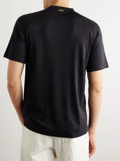 Zegna High Performance™ Wool-Jersey T-Shirt - Men | Thumbnail 4 Zegna High Performance™ Wool-Jersey T-Shirt - Men | Thumbnail 4