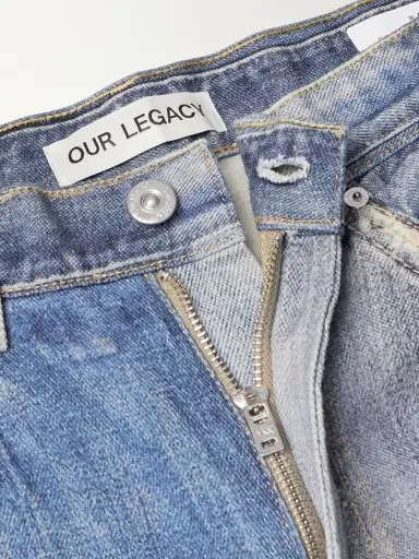 Our Legacy Third Cut Straight-Leg Printed Jeans - Men | Thumbnail 5 Our Legacy Third Cut Straight-Leg Printed Jeans - Men | Thumbnail 5