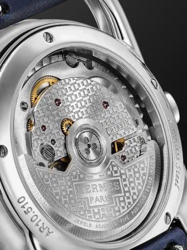 Hermès Timepieces Arceau Le Temps Voyageur Automatic Stainless Steel Watch, Ref. W057263WW00 - Men | Thumbnail 3 Hermès Timepieces Arceau Le Temps Voyageur Automatic Stainless Steel Watch, Ref. W057263WW00 - Men | Thumbnail 3