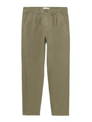 MR P. Straight-Leg Pleated Garment-Dyed Cotton and Linen-Blend Trousers - Men | Thumbnail 1 MR P. Straight-Leg Pleated Garment-Dyed Cotton and Linen-Blend Trousers - Men | Thumbnail 1