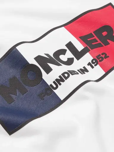 Moncler Slim-Fit Logo-Print Cotton-Jersey T-Shirt - Men | Thumbnail 4 Moncler Slim-Fit Logo-Print Cotton-Jersey T-Shirt - Men | Thumbnail 4