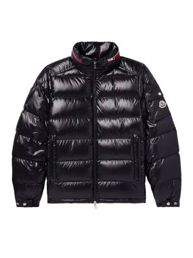 Moncler Bourne Logo-Appliquéd Quilted Shell Down Jacket - Men | Thumbnail 1