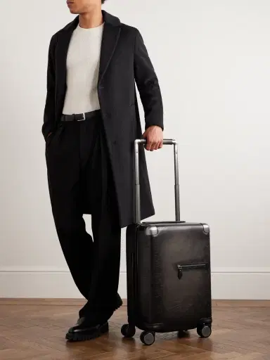 Berluti Formula 1005 Scritto Venezia Leather Suitcase - Men | Thumbnail 2 Berluti Formula 1005 Scritto Venezia Leather Suitcase - Men | Thumbnail 2