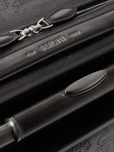 Berluti Formula 1005 Scritto Venezia Leather Suitcase - Men | Thumbnail 4 Berluti Formula 1005 Scritto Venezia Leather Suitcase - Men | Thumbnail 4
