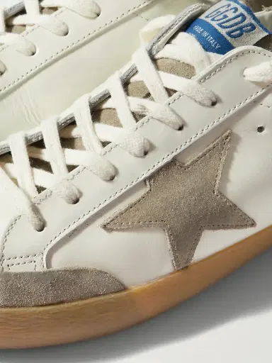 Golden Goose Super-Star Penstar Leather and Suede Sneakers - Men | Thumbnail 6 Golden Goose Super-Star Penstar Leather and Suede Sneakers - Men | Thumbnail 6