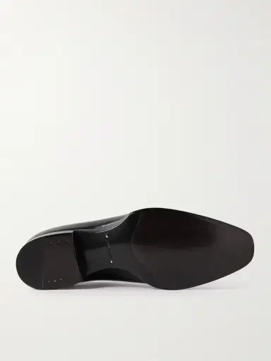 Tom Ford Elkan Whole-Cut Glossed-Leather Oxford Shoes - Men | Thumbnail 3 Tom Ford Elkan Whole-Cut Glossed-Leather Oxford Shoes - Men | Thumbnail 3