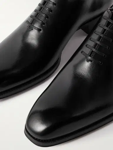 Tom Ford Elkan Whole-Cut Glossed-Leather Oxford Shoes - Men | Thumbnail 6 Tom Ford Elkan Whole-Cut Glossed-Leather Oxford Shoes - Men | Thumbnail 6