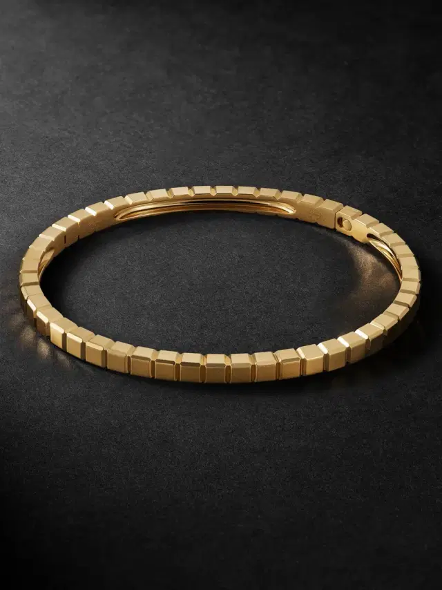 Ice Cube 18-Karat Gold Bracelet - Men