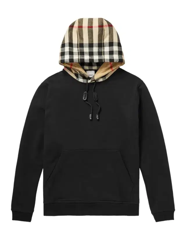 Burberry Checked Cotton-Jersey Hoodie - Men