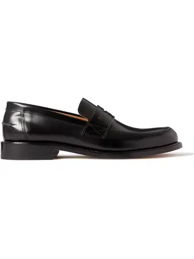 MR P. Scott Polished-Leather Penny Loafers - Men | Thumbnail 1