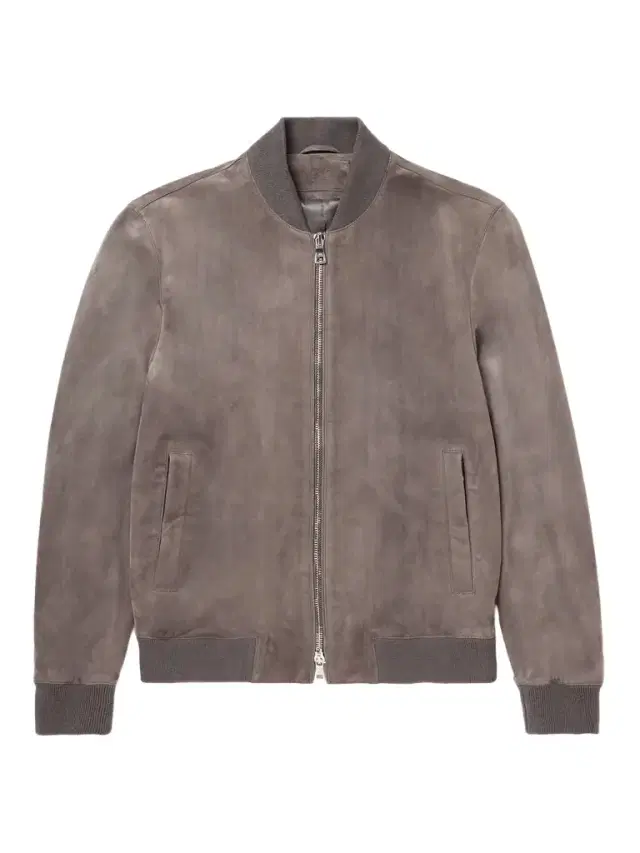 MR P. Suede Bomber Jacket - Men