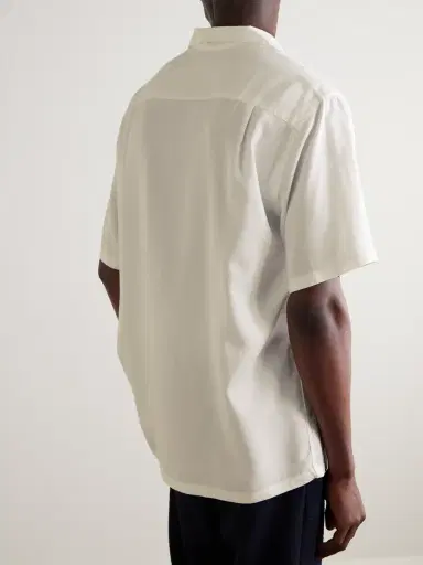 Portuguese Flannel Dogtown Camp-Collar TENCEL™ Lyocell Shirt - Men | Thumbnail 3