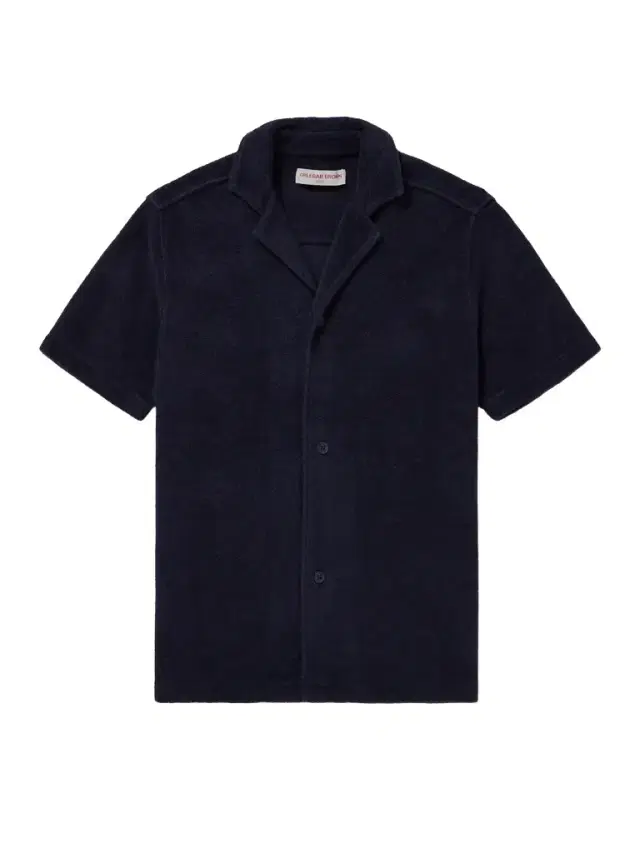 Orlebar Brown Howell Camp-Collar Cotton-Terry Shirt - Men