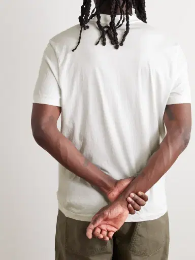 James Perse Cotton-Jersey Polo Shirt - Men | Thumbnail 3 James Perse Cotton-Jersey Polo Shirt - Men | Thumbnail 3