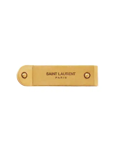 Saint Laurent Gold-Tone Money Clip - Men | Thumbnail 1 Saint Laurent Gold-Tone Money Clip - Men | Thumbnail 1