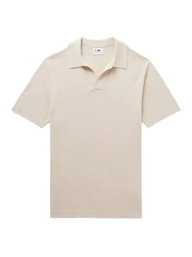 NN07 Ryan 6311 Cotton and Linen-Blend Polo Shirt - Men | Thumbnail 1