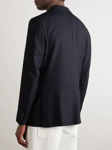 Zegna Wool-Blend Blazer - Men | Thumbnail 3