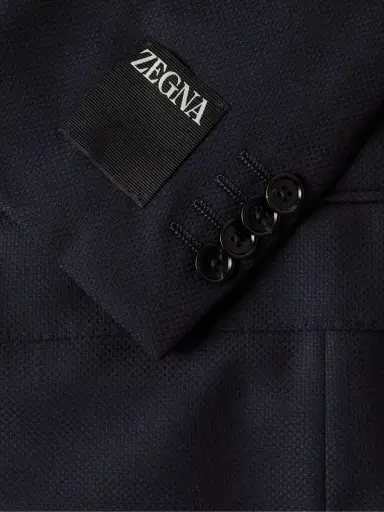 Zegna Wool-Blend Blazer - Men | Thumbnail 4