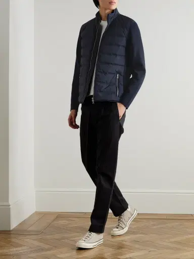 Orlebar Brown Wallace Quilted Shell and Merino Wool Down Jacket - Men | Thumbnail 2