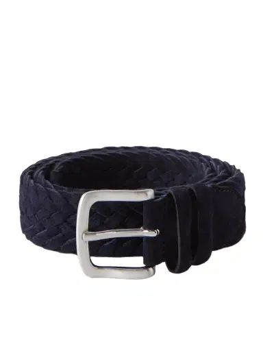 MR P. 3.5cm Woven Suede Belt - Men | Thumbnail 1
