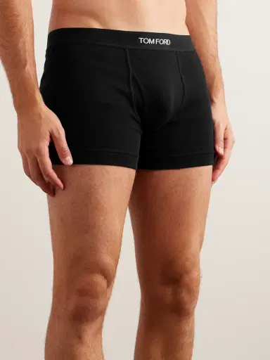 Tom Ford Two-Pack Stretch-Cotton Jersey Boxer Briefs - Men | Thumbnail 2 Tom Ford Two-Pack Stretch-Cotton Jersey Boxer Briefs - Men | Thumbnail 2