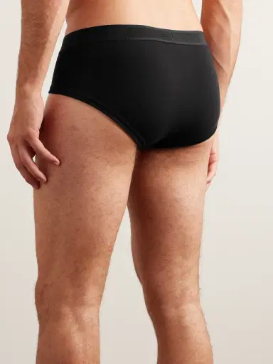 Tom Ford Two-Pack Stretch-Cotton and Modal-Blend Briefs - Men | Thumbnail 3 Tom Ford Two-Pack Stretch-Cotton and Modal-Blend Briefs - Men | Thumbnail 3