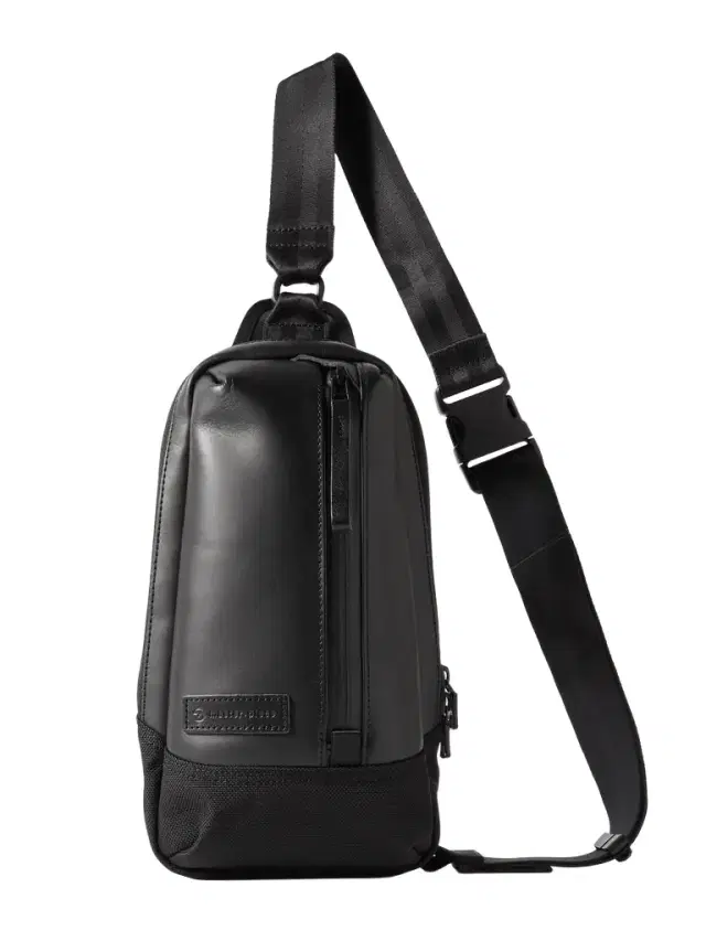 Master-Piece Slick Logo-Appliquéd Leather and CORDURA® Barastec Nylon Sling Backpack - Men