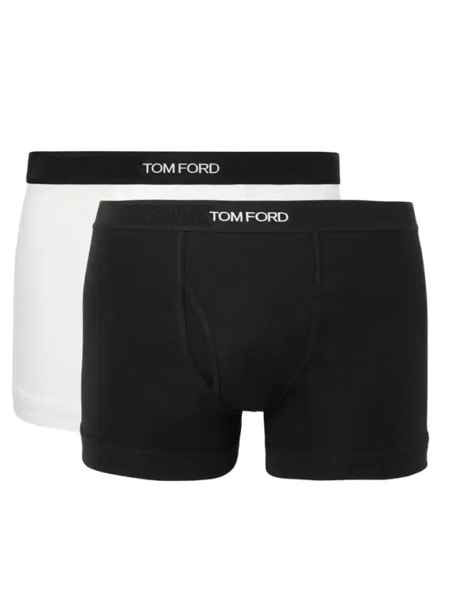 Tom Ford Two-Pack Stretch-Cotton Jersey Boxer Briefs - Men