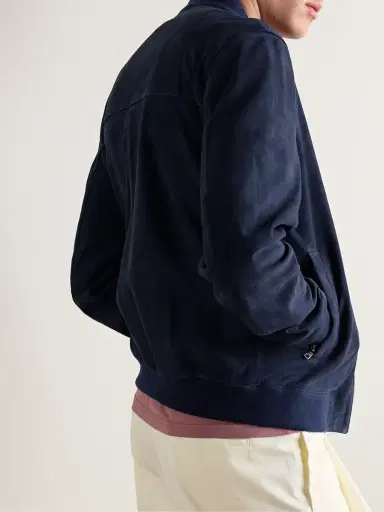 MR P. Suede Bomber Jacket - Men | Thumbnail 4 MR P. Suede Bomber Jacket - Men | Thumbnail 4