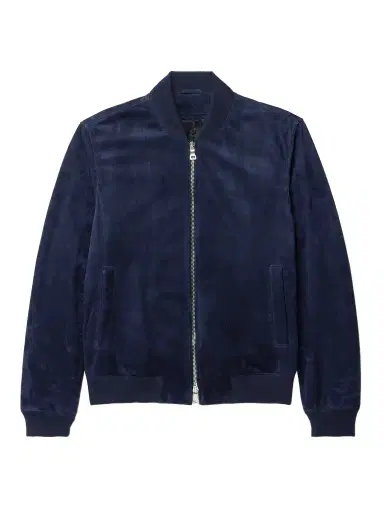 MR P. Suede Bomber Jacket - Men | Thumbnail 1 MR P. Suede Bomber Jacket - Men | Thumbnail 1