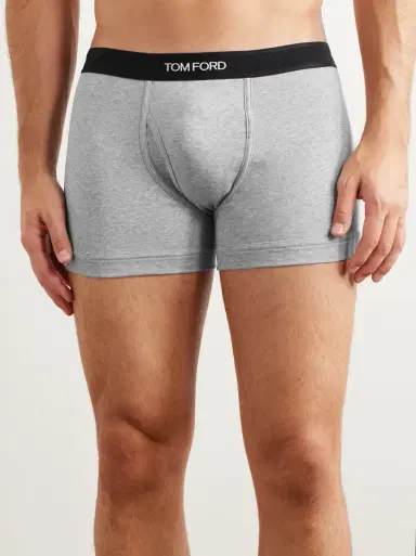 Tom Ford Two-Pack Stretch-Cotton Jersey Boxer Briefs - Men | Thumbnail 2 Tom Ford Two-Pack Stretch-Cotton Jersey Boxer Briefs - Men | Thumbnail 2