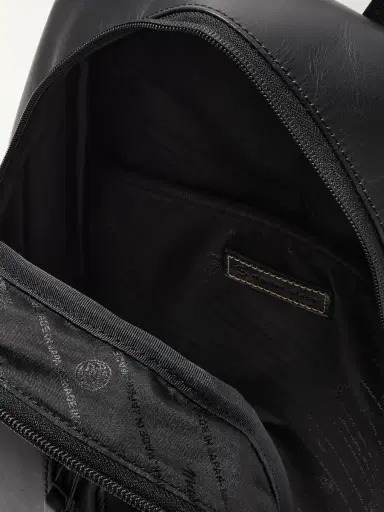 Master-Piece Slick Logo-Appliquéd Leather and CORDURA® Ballistic Nylon Backpack - Men | Thumbnail 5