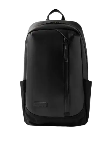 Master-Piece Slick Logo-Appliquéd Leather and CORDURA® Ballistic Nylon Backpack - Men | Thumbnail 1
