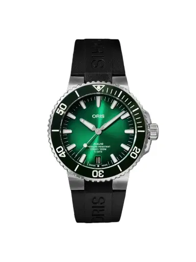 ORIS Aquis Automatic Stainless Steel Watch, Ref. 01 400 7763 4157-07 4 24 74EB - Men | Thumbnail 1 ORIS Aquis Automatic Stainless Steel Watch, Ref. 01 400 7763 4157-07 4 24 74EB - Men | Thumbnail 1