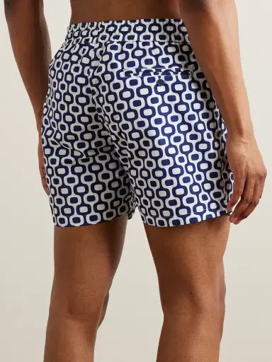 Frescobol Carioca Slim-Fit Short-Length Printed Recycled Swimshorts - Men | Thumbnail 3
